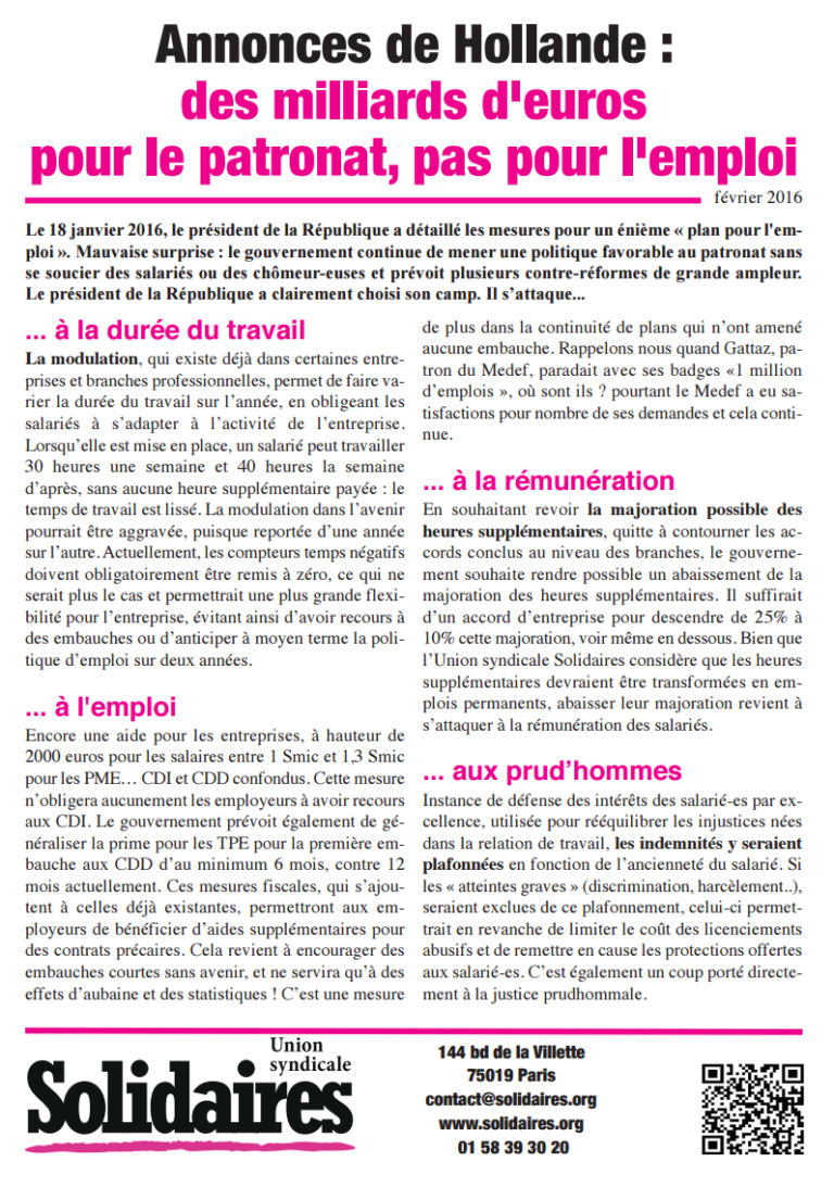 Lire la suite à propos de l’article Des dispositions gravissimes !!!