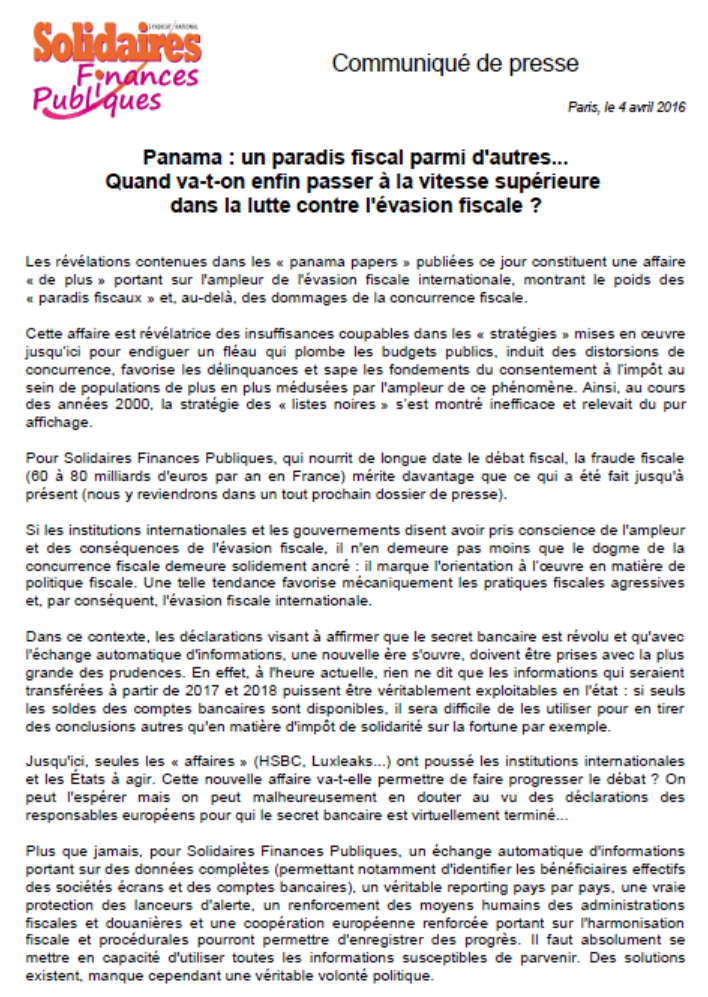 Lire la suite à propos de l’article Panama: un paradis fiscal parmi d’autres…