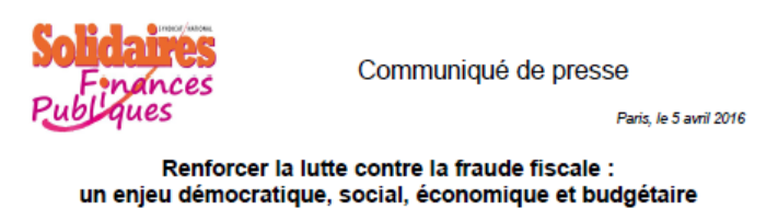 Lire la suite à propos de l’article Renforcer la lutte contre la fraude fiscale un enjeu démocratique, social, économique et budgétaire