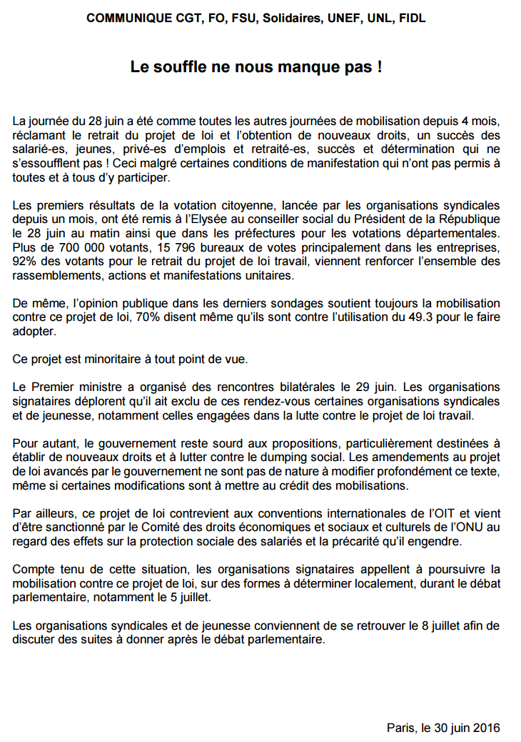Lire la suite à propos de l’article 5 juillet : Le souffle ne nous manque pas !