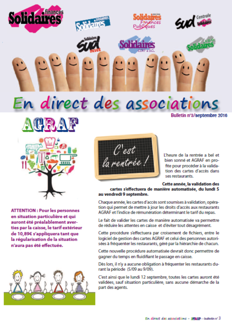 Lire la suite à propos de l’article Agraf : Validation des cartes