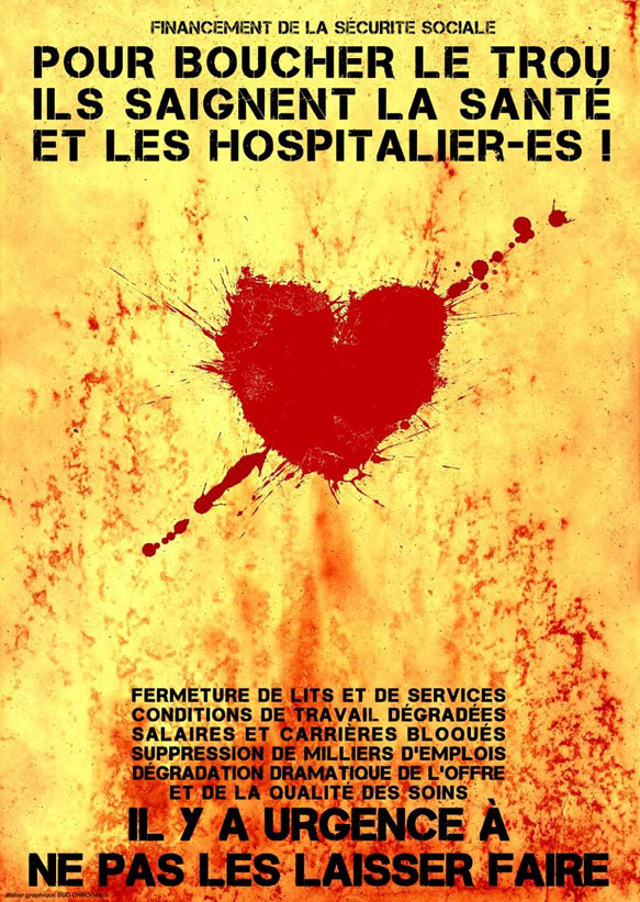 Lire la suite à propos de l’article le 8 novembre l’Interfédérale SUD-CGT-FO de la santé appelle à une grande journée de mobilisation pour la défense de l’Hôpital Public et les missions de Service Public.