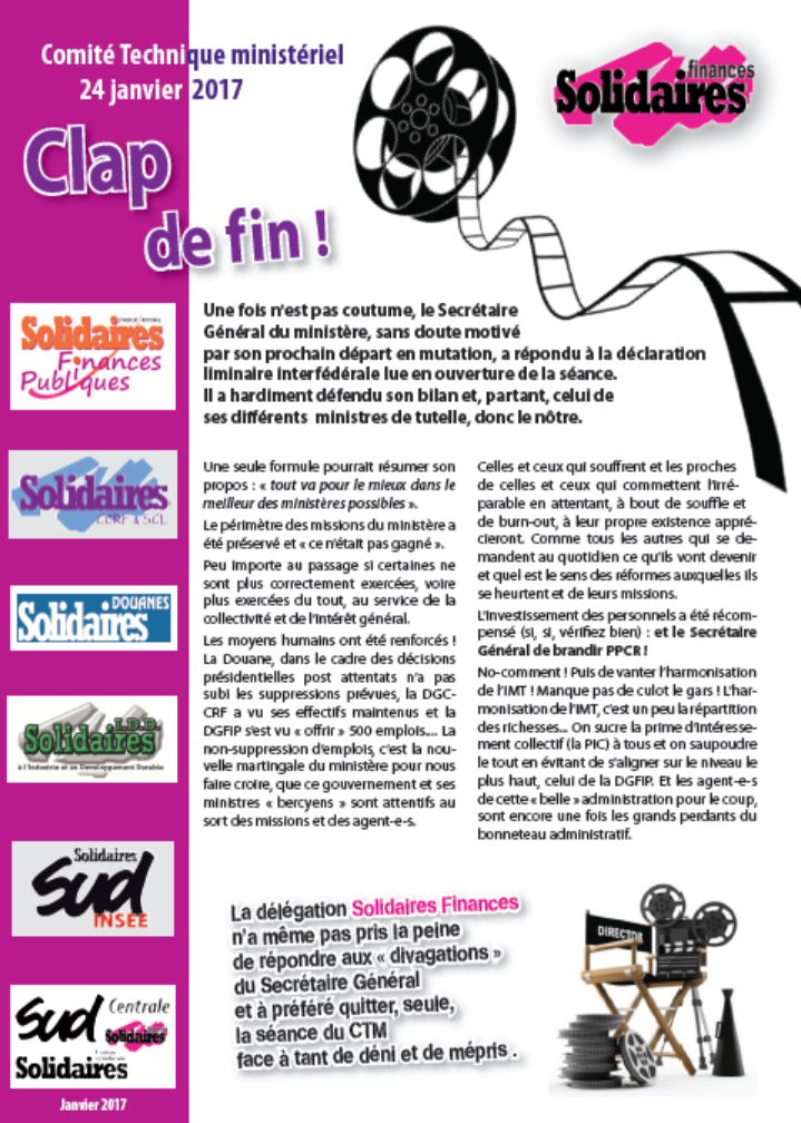 Lire la suite à propos de l’article CTM  du 24/01/2017