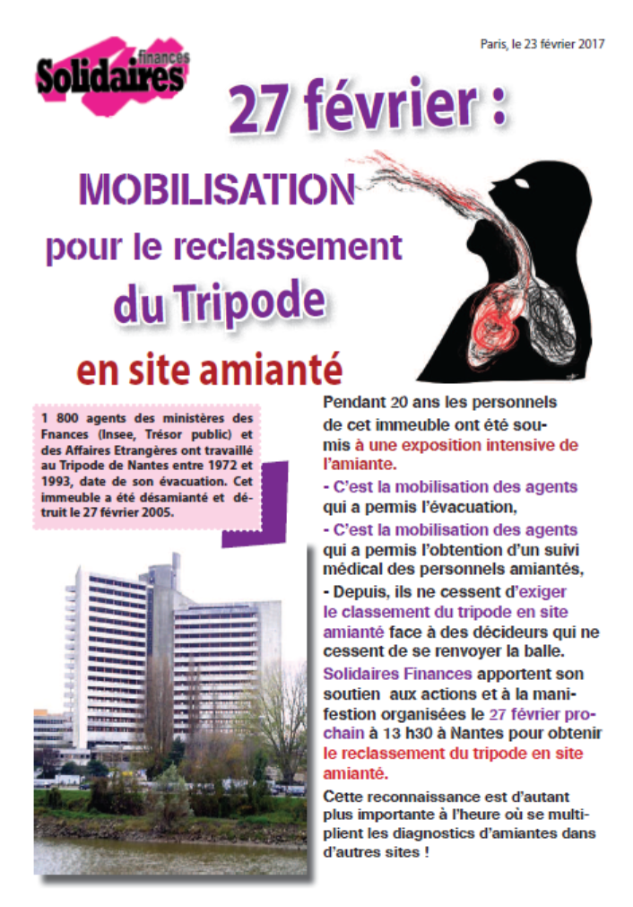 Lire la suite à propos de l’article Reconnaissance du Tripode en site amianté