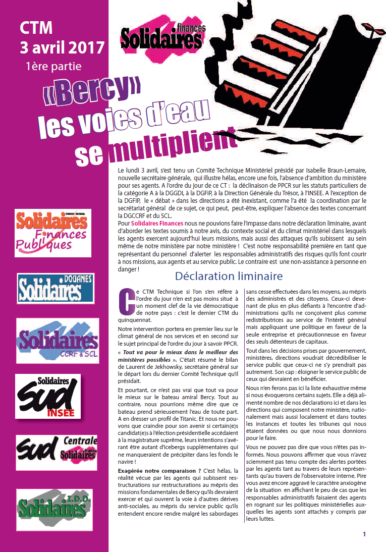 Lire la suite à propos de l’article CTM du 3 avril 2017