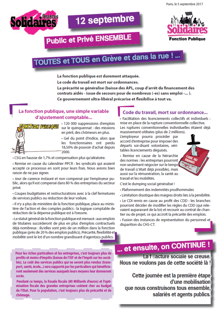 12 septembre – Public et Privé ENSEMBLE