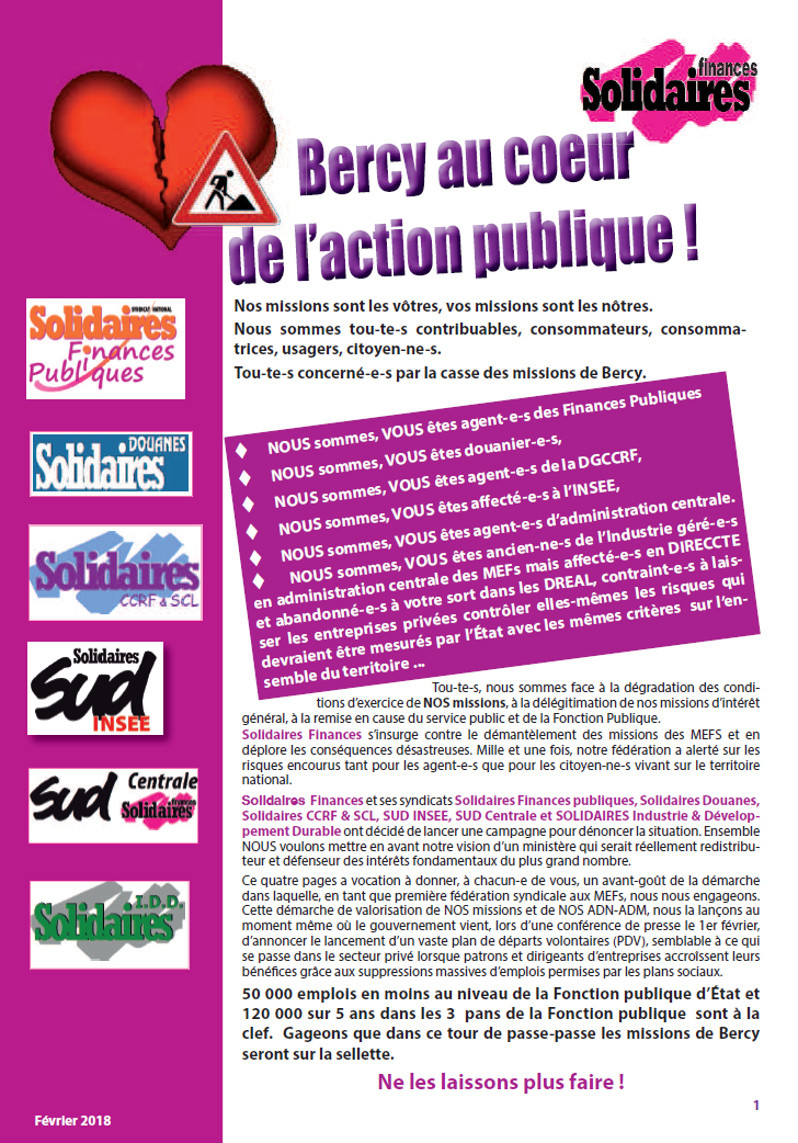 Lire la suite à propos de l’article les missions de Bercy au cœur de l’action publique !