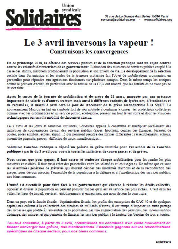 Lire la suite à propos de l’article La défense des services publics et de la fonction publique sont un enjeu central contre les volontés destructrices de ce gouvernement