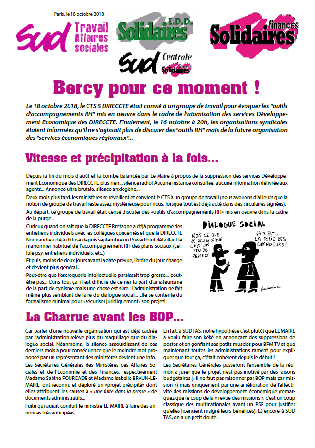 Lire la suite à propos de l’article Pôle 3E rencontre avec les secrétaires généraux .
