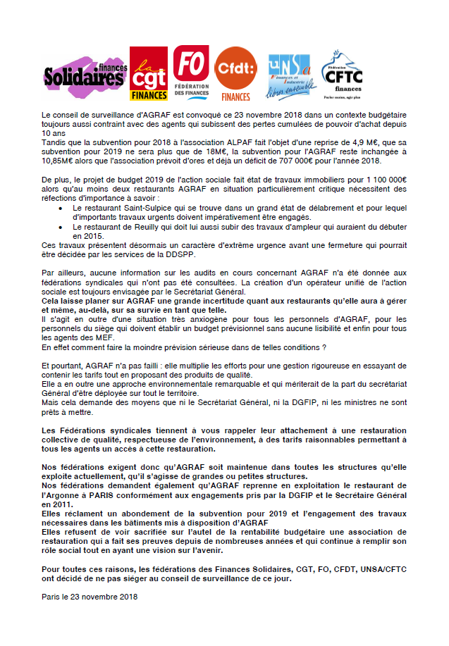 Lire la suite à propos de l’article Razzia sur la subvention 2018 d’ALPAF