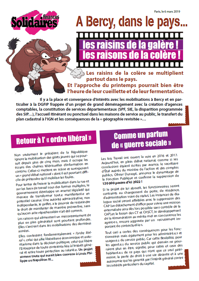 Lire la suite à propos de l’article 8 mars , 14 mars, 15 et 16 mars 19 mars, 28 mars  Mobilisons nous pour  l’avenir et l’intérêt général !