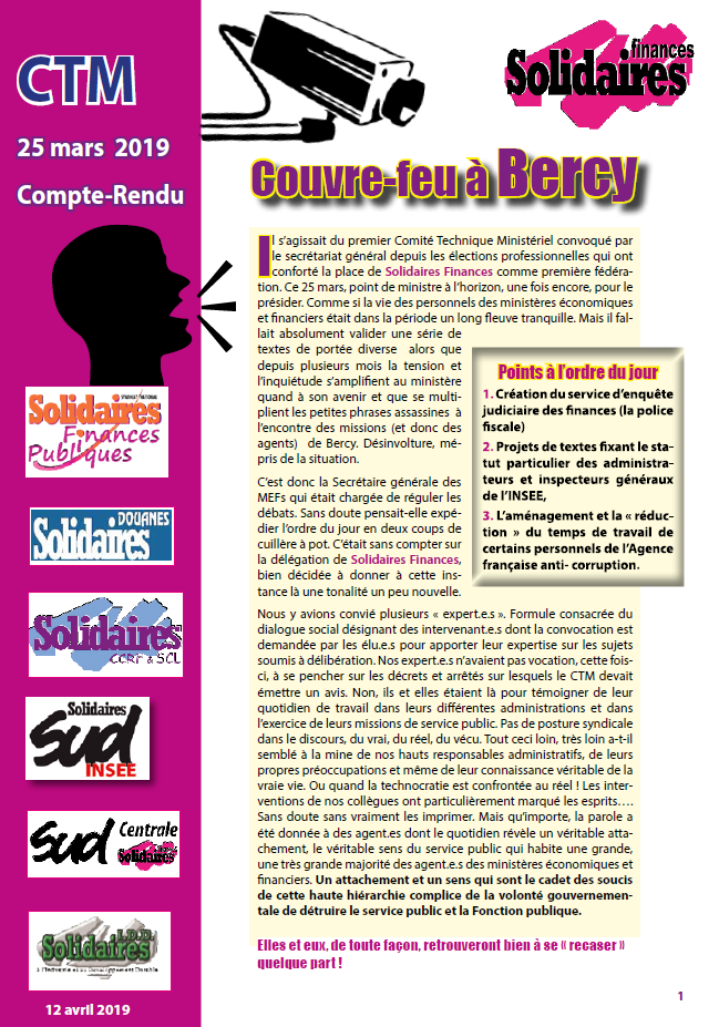 Lire la suite à propos de l’article CTM  : Quand les agents témoignent !