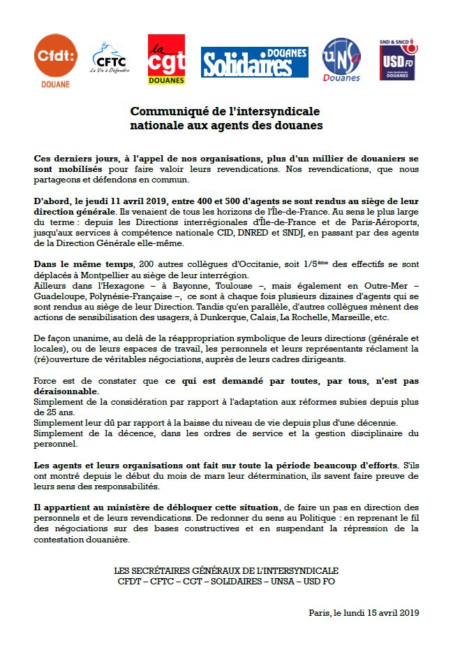 Lire la suite à propos de l’article La balle est dans le camp du ministre !