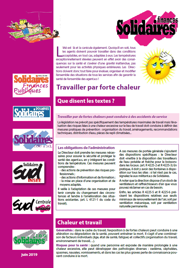 Lire la suite à propos de l’article Fortes Chaleurs et canicule !