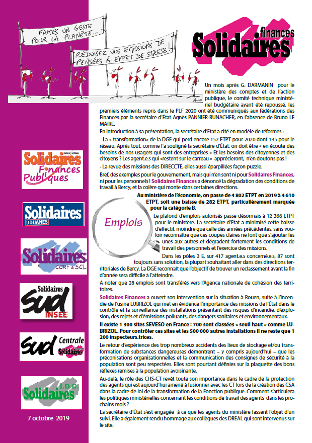 Lire la suite à propos de l’article Audience avec la Secrétaire d’État