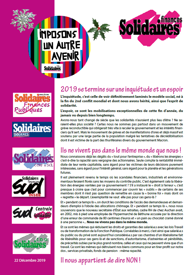 Lire la suite à propos de l’article Voeux 2020