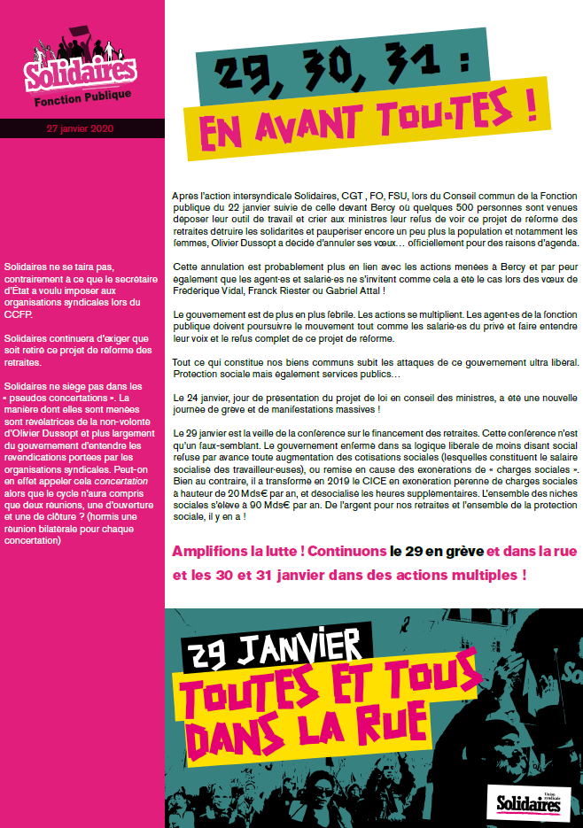 Lire la suite à propos de l’article 29, 30, 31 : EN AVANT TOU·TES !