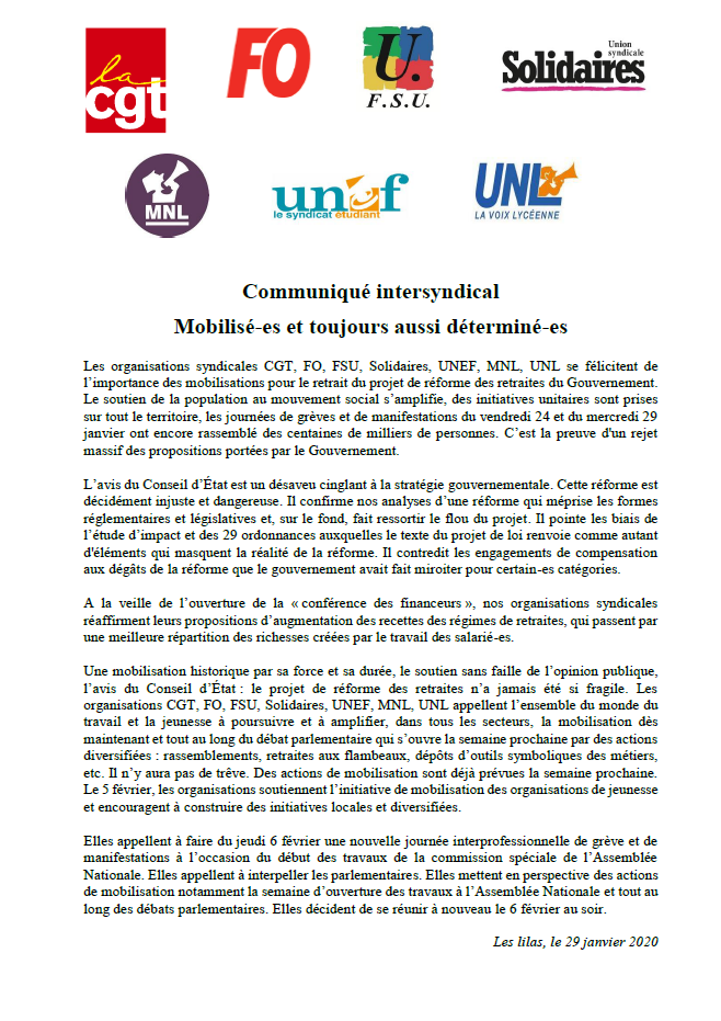 Lire la suite à propos de l’article Mobilisée.s et toujours aussi déterminé.e.s !