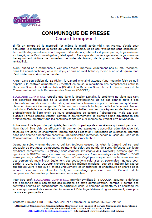 Lire la suite à propos de l’article Oxyde d’éthylène : un rétropédalage dangereux !