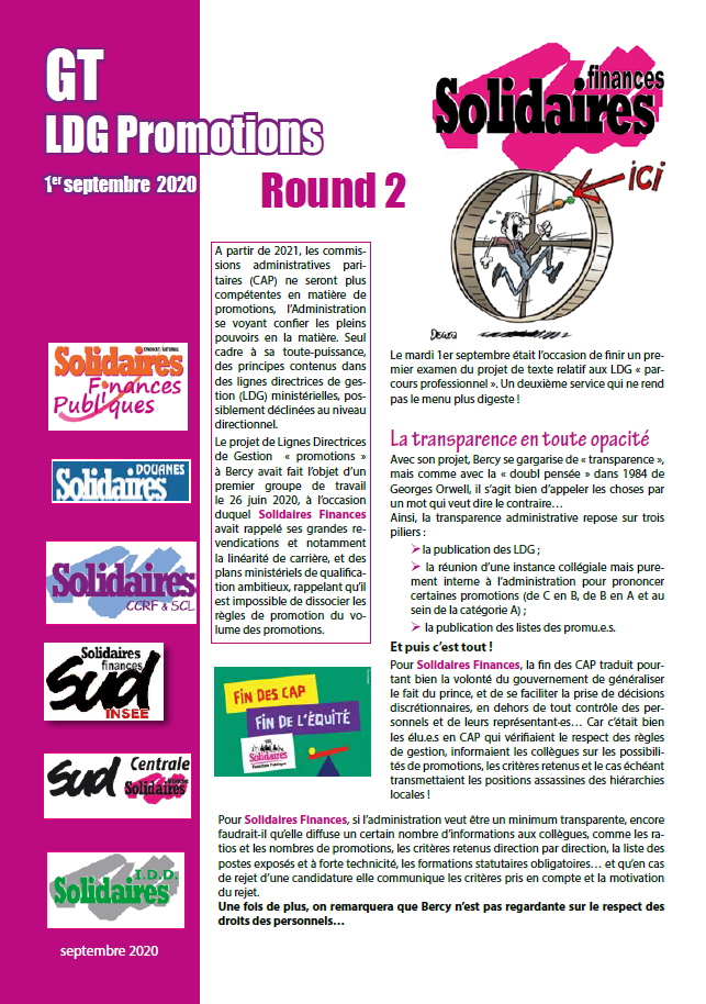 Lire la suite à propos de l’article LDG :  2ème Round !