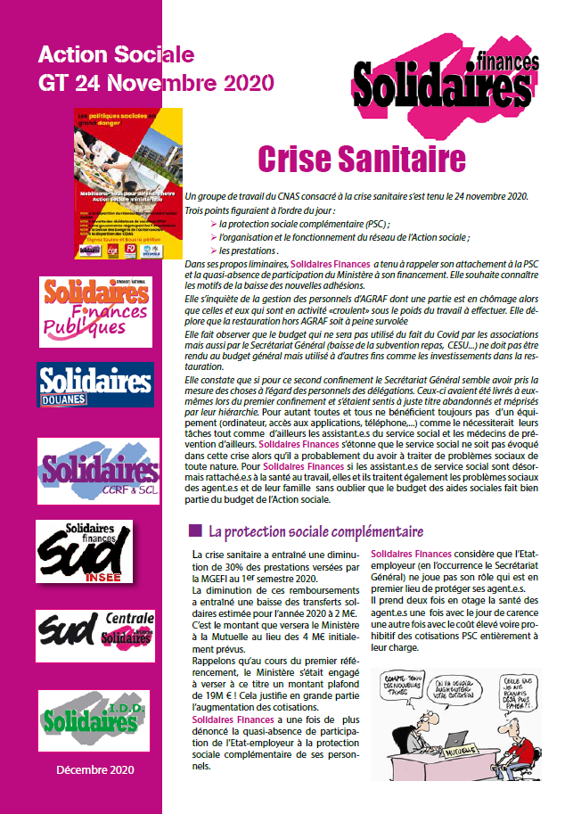 Lire la suite à propos de l’article L’action sociale pendant la crise sanitaire.