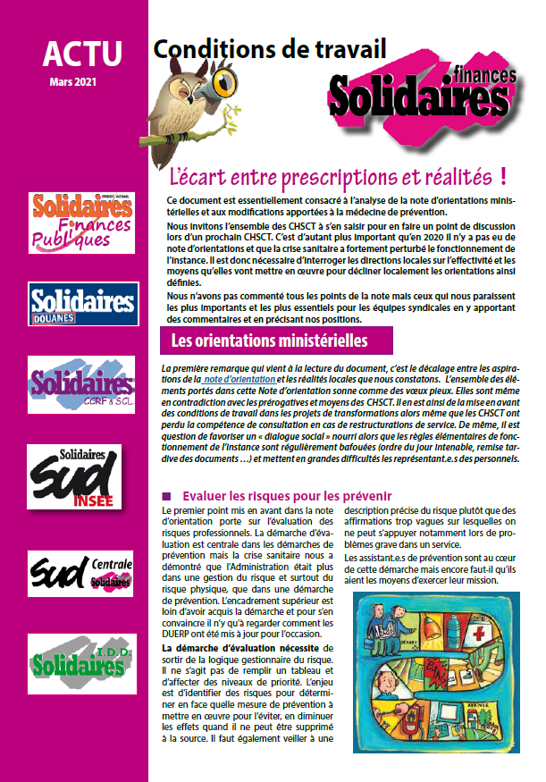 Lire la suite à propos de l’article Note d’orientation 2021: Notre analyse