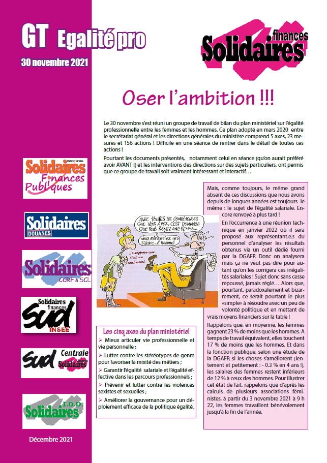 Lire la suite à propos de l’article Oser l’ambition !