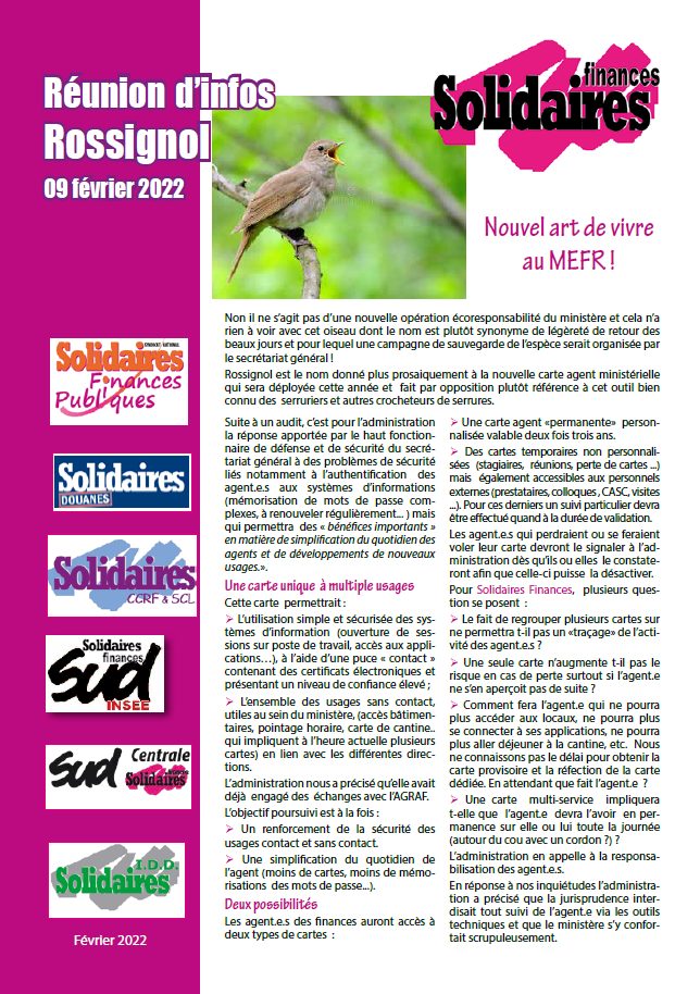 Lire la suite à propos de l’article Carte Rossignol  : Le printemps à Bercy !