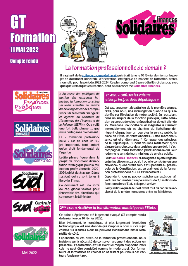 Lire la suite à propos de l’article Des intentions à concrétiser !