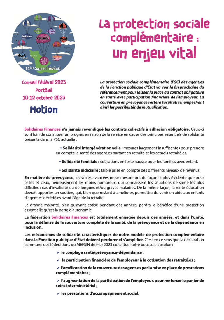 Lire la suite à propos de l’article La protection sociale complémentaire : Un enjeu vital.
