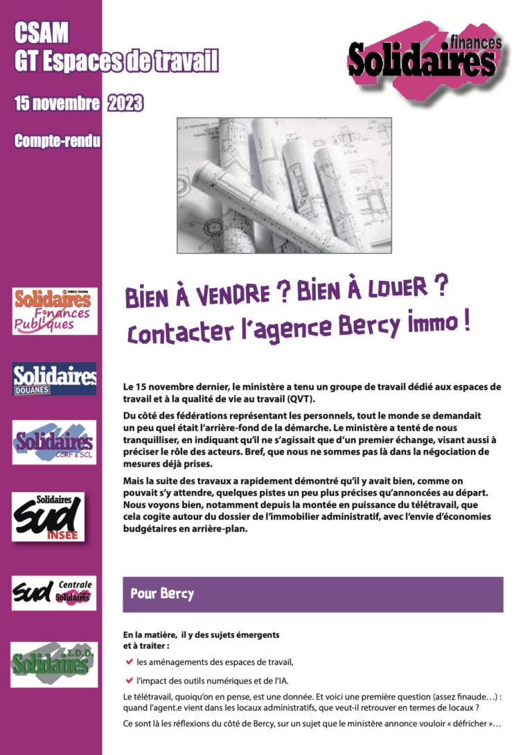 Lire la suite à propos de l’article BIEN À VENDRE ? BIEN À LOUER ? Contacter l’agence Bercy Immo !