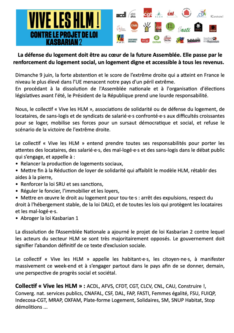 Lire la suite à propos de l’article Vive les HLM.