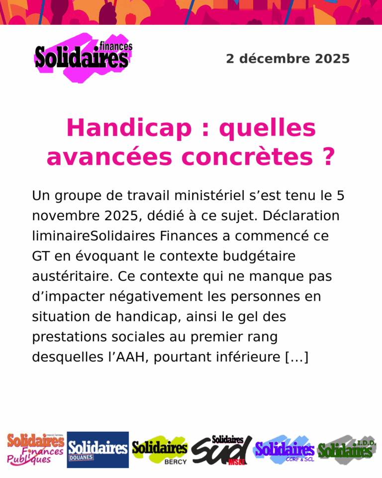 Lire la suite à propos de l’article Handicap : quelles avancées concrètes ?